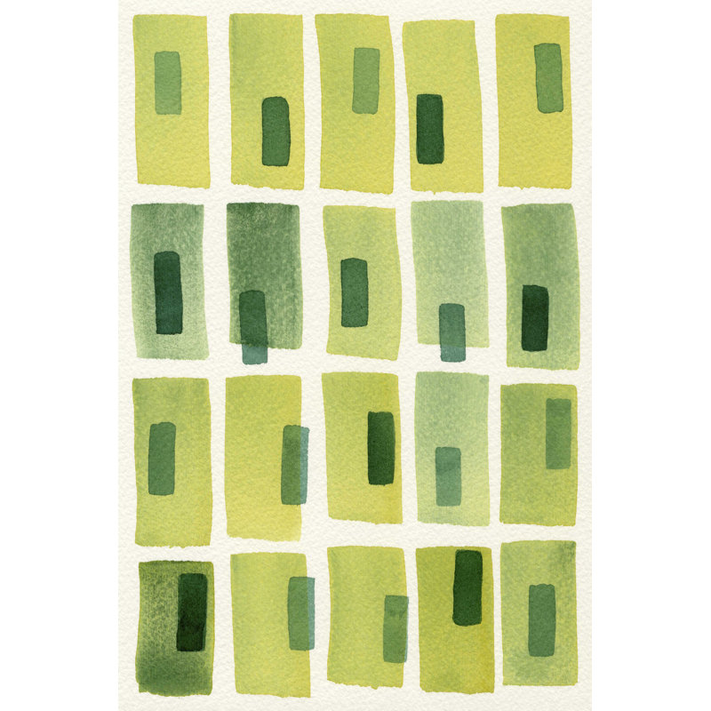 " Olive Stack II ", 30" H x 20" W x 1.25" D