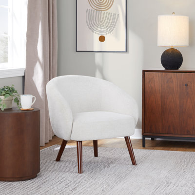Kateryn Upholstered Lounge Chair with Wood Legs