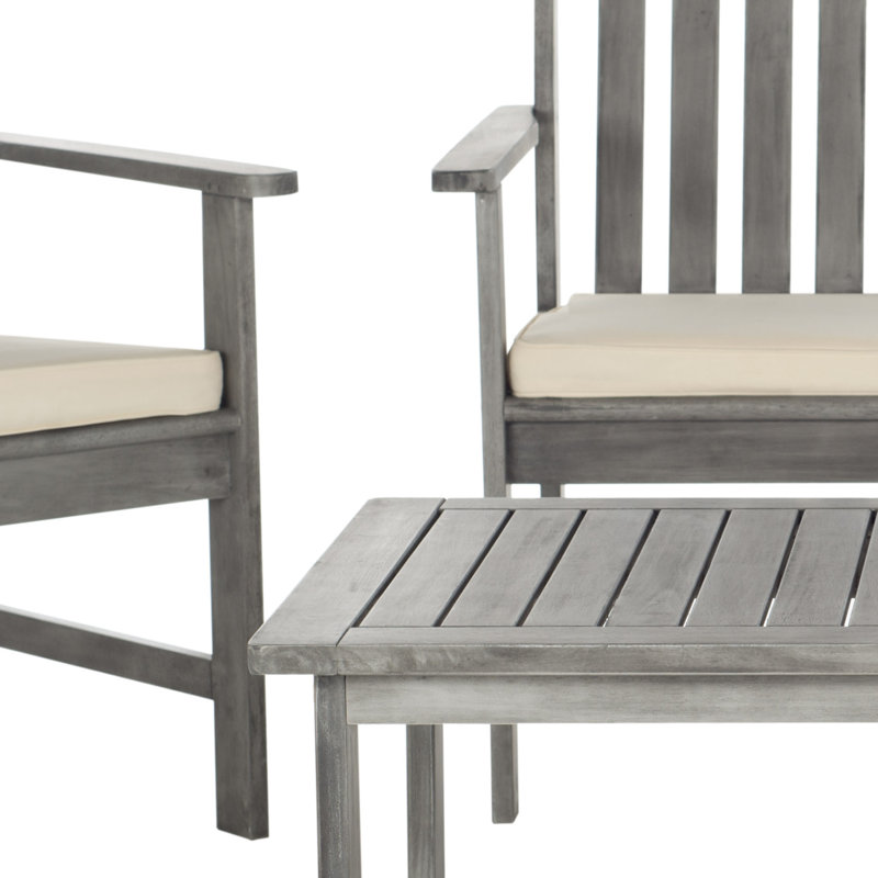 Outdoor Chilton 4 Seater Sofa Set, Ash Grey