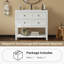 Ensemble de meuble-lavabo simple autoportant 36 po avec plateau en composite Allensville-577020846-600075995