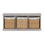Karina Solid Wood Storage Bench