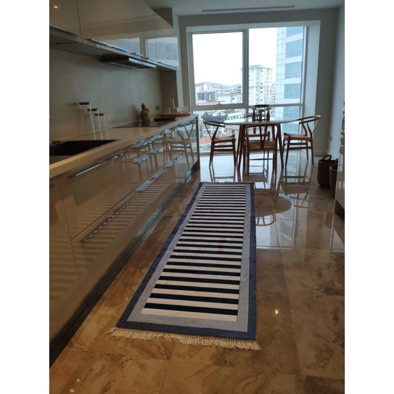 Tapis Maryemma avec envers antidérapant, Rectangle 3 pi 11 po x 8 pi 10 po
