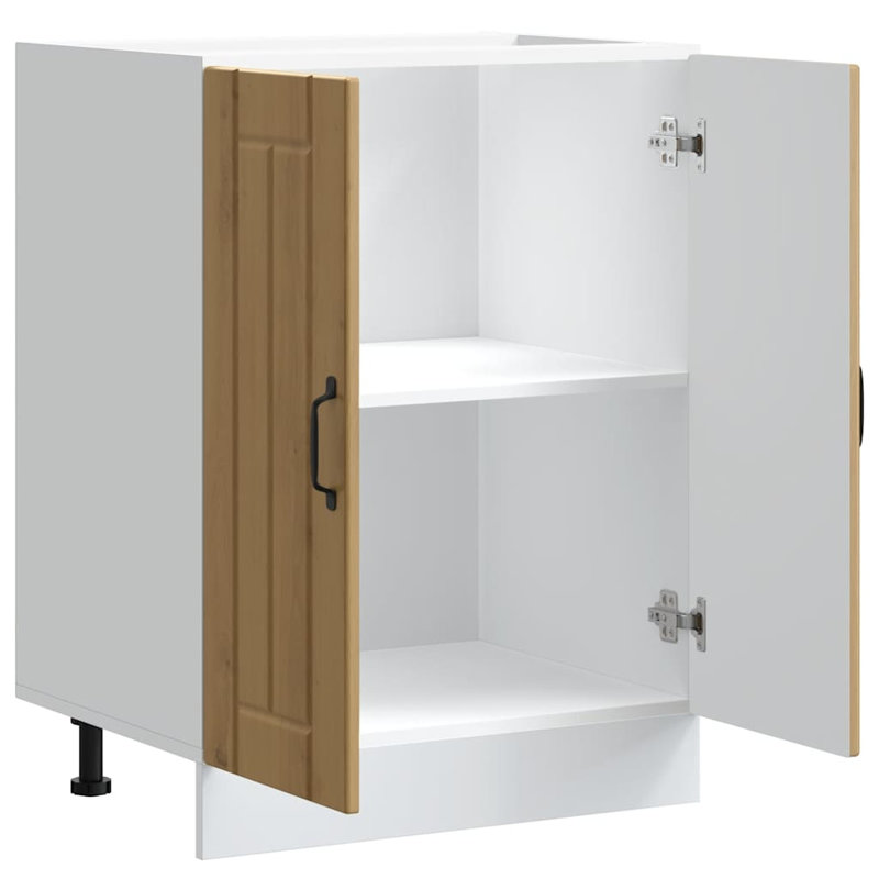 Shamisha Sink Base Cabinet, Artisan Oak