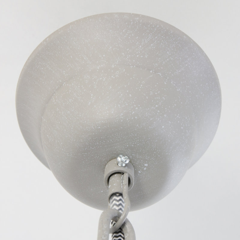 Otha 1 - Light Grey Dome Pendant