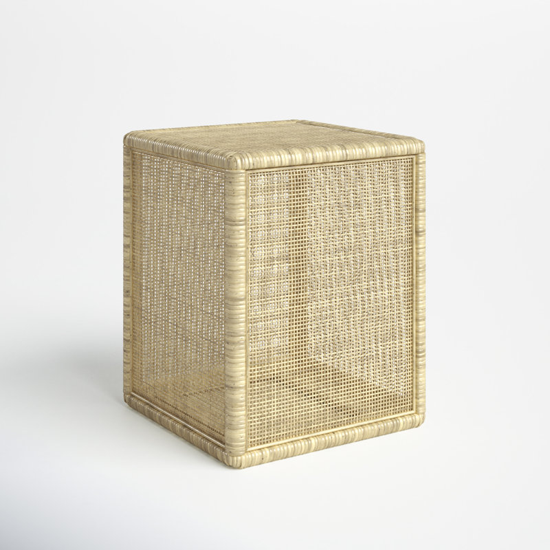 Greely End Table, Cream