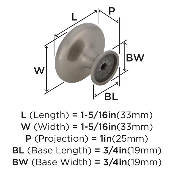 Dimensions du produit