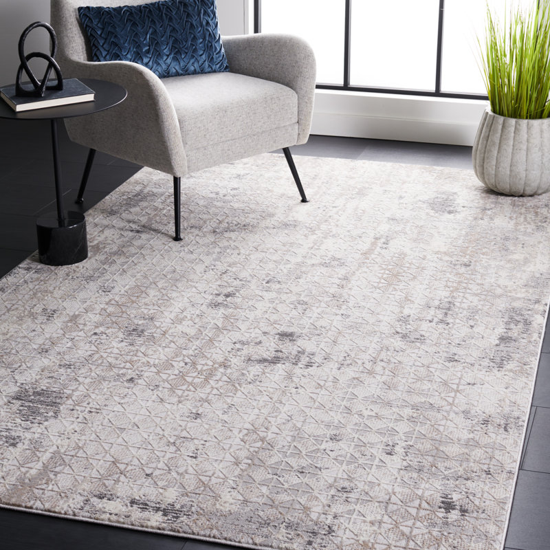Tapis performance abstrait Vogue, Rectangle 4pi x 6 pi