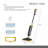 15S Fast Heat-Up 7 in 1 Steamer Mop with 2 Washable Pad & Visible Water Tank-122719586
