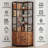 77.9" Tall Corner Bookshelf With 5-tier Open Display Shelves,  L-shaped Bookcase With Closed Storage Cabinet, Adjustable Foot, Anti-tip Device For Living Room, Office, Study
