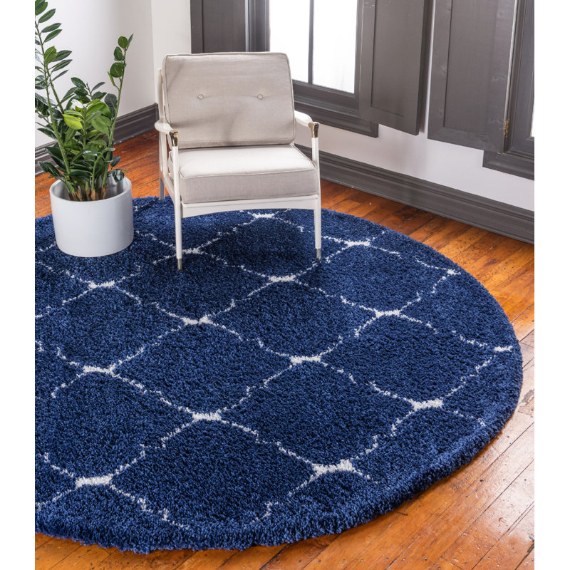 Wyndmoor Geometric Indoor Rug, Round 5'1"
