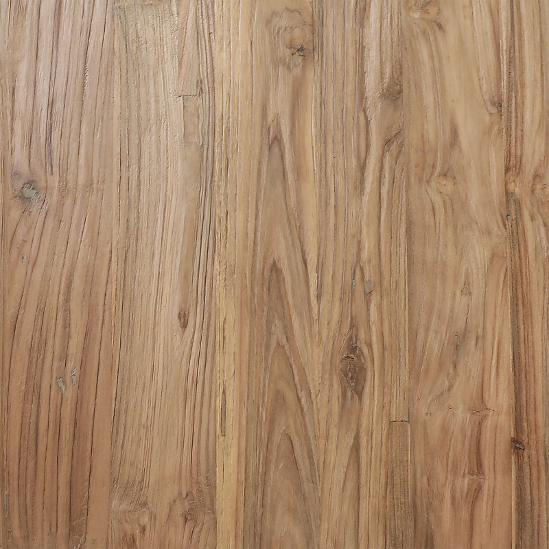 Micah 63" Wide Teak Dining Table, Natural