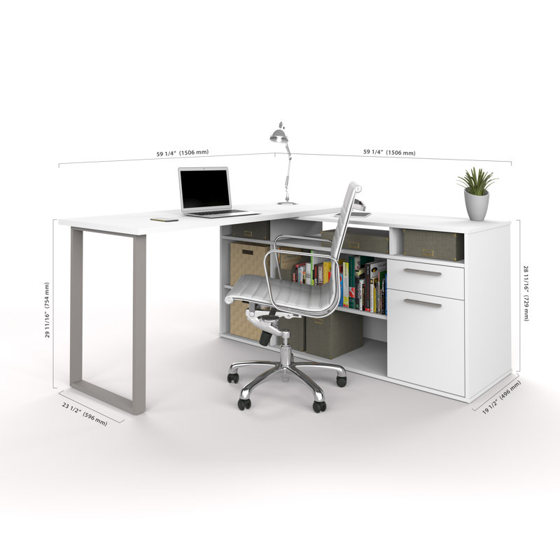 Piece Office Set, White