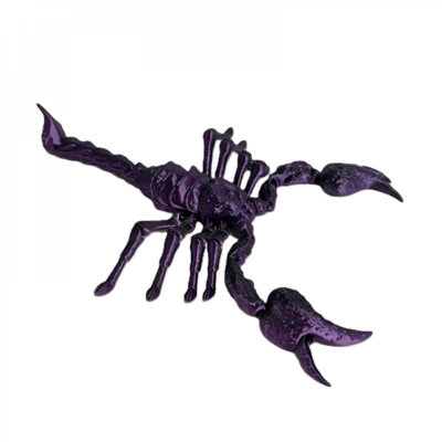 3D Printed Colourful Scorpion Figurine
