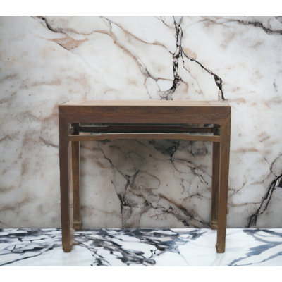 38.6'' Solid Wood Console Table