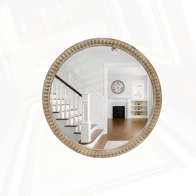 Miroir mural rond, 31,5 po x 31,5 po