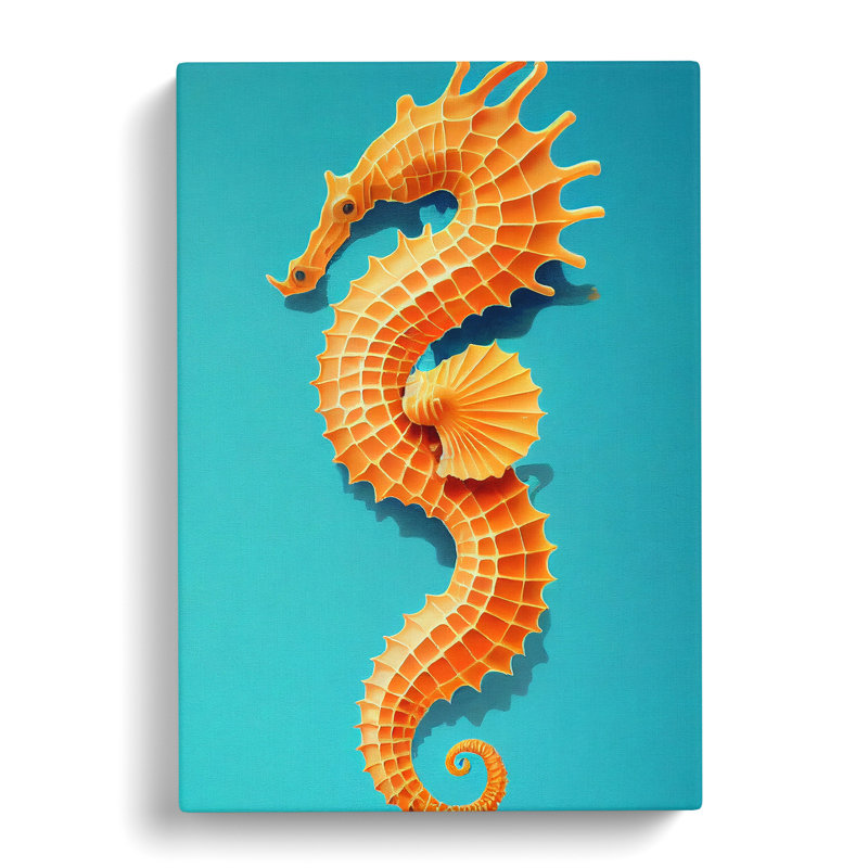 Seahorse Vol.1 - Wrapped Canvas, 60cm H x 40cm W x 3cm D