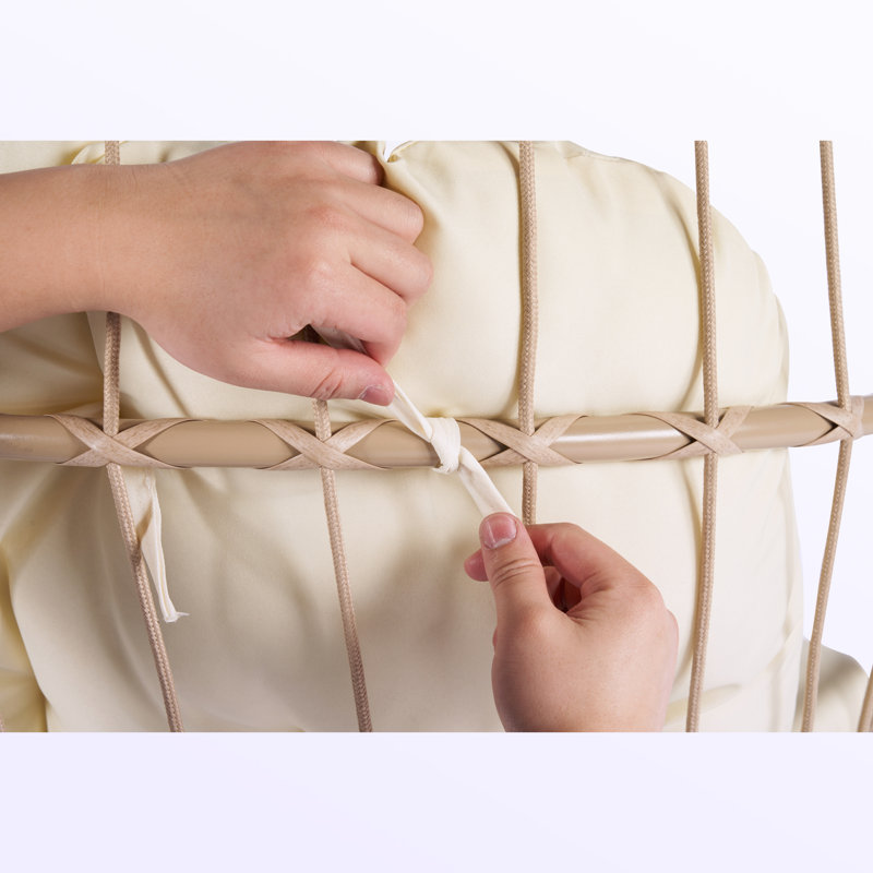Balancelle de véranda Camerone, Beige, Naturel