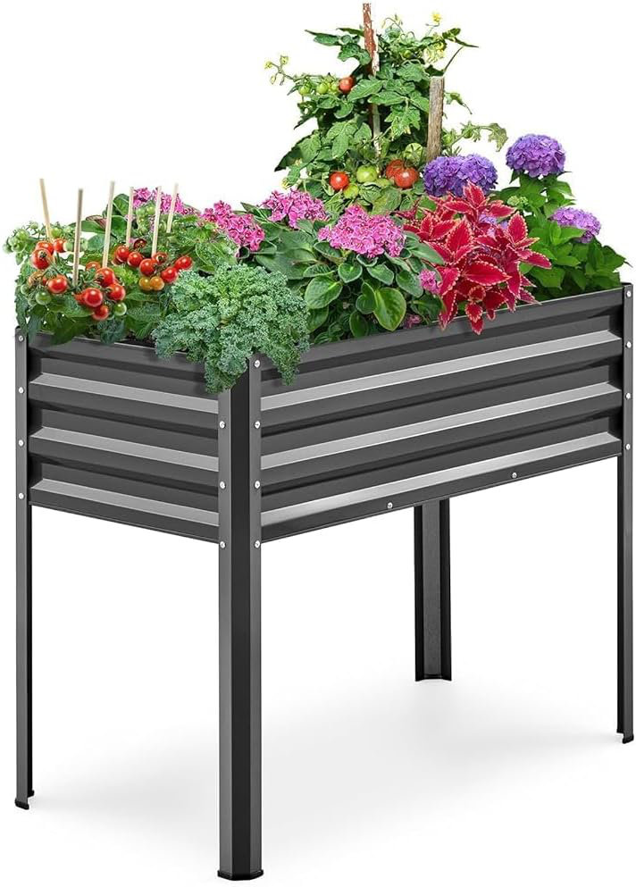 Metal Elevated Planter