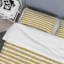 Ensemble de housse de couette à lignes horizontales mid-century-40701696