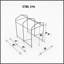 Gazebo Penguin Abri Utilitaire 5 Pi x 8 Pi En Blanc