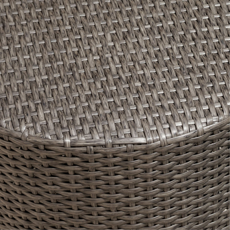 Table d'appoint Kingstown, Gris