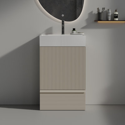 Meuble-lavabo autoportant avec lavabo Othelia