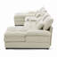 130" U-Shaped Sofa With Console,Cupholders,And Usb,6-Seat Upholstered Primary Living Space Furniture,Sleeper Couch Set With Chaise For Living Room,Apartment