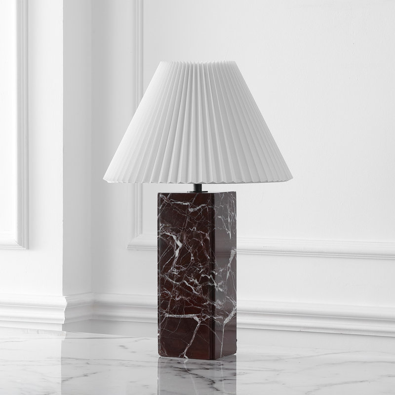 Mackenzie Standard Table Lamp, Maroon