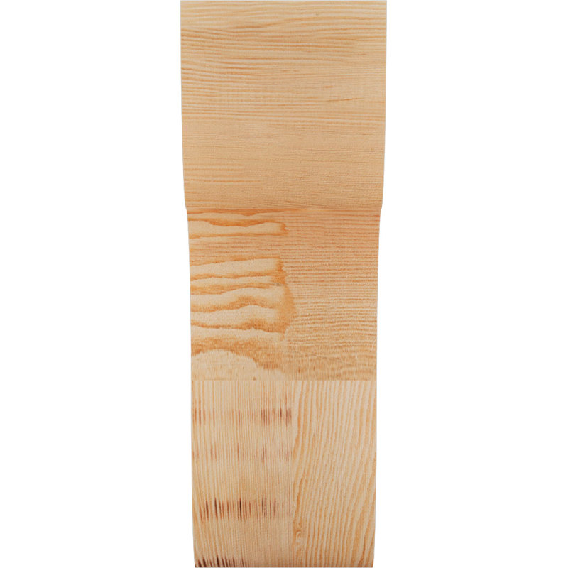 Corbeau Carmel, H 18 po x l 6 po x P 10 po, Sapin de Douglas, Sciage brut