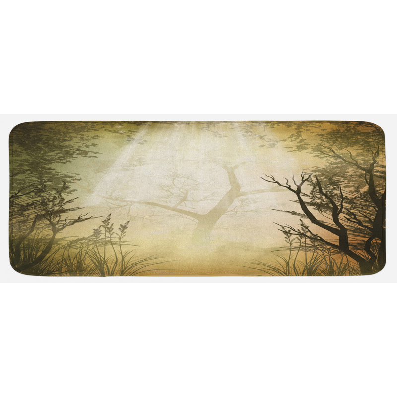 Tapis de cuisine mystic forest
