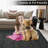 2x6 Modern Textured Solid Hallway Runner Rug, Washable Non-Slip with Rubber Backing for Kitchen, Laundry, Entryway, Black-119967515