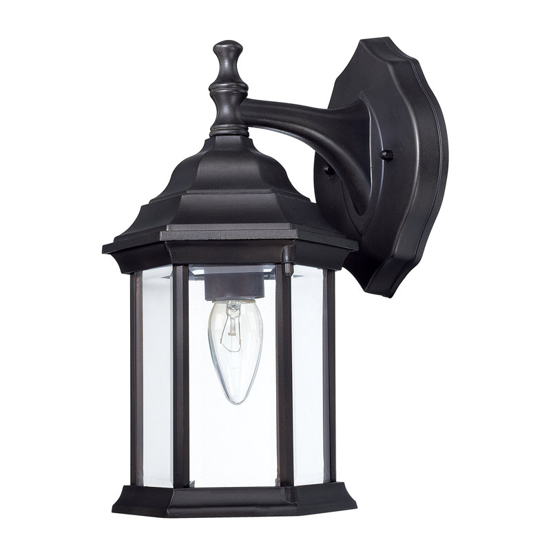 Lanterne murale d'extérieur 1 lumière , Noir