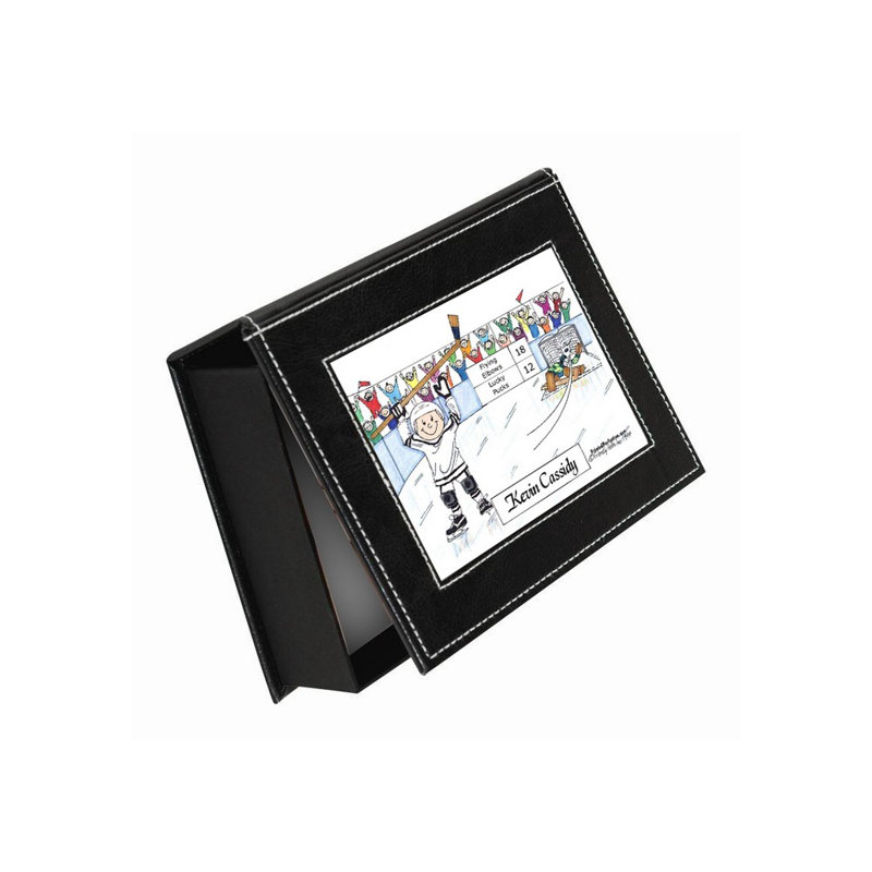 Faux Leather Memory Box