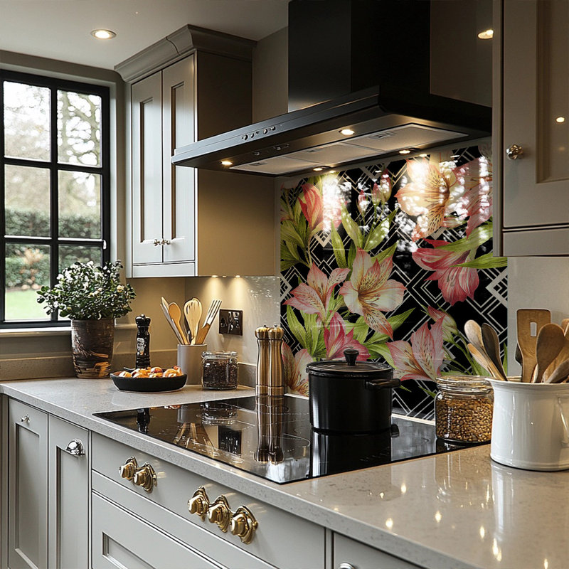60cm W Glass Peel and Stick, 60cm L x 50cm W