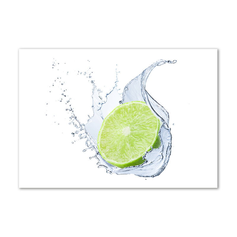 Lime - Wrapped Canvas Print