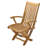 Warwick Teak Wood Patio Dining Set with Round Table-112322456