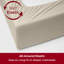 Ensemble de draps Mellanni 1800 avec drap-housse très profond ivoire doré-117192325-117192348