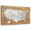 Push Pin USA Amrico On Wood II