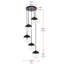Yearby 5 - Light Cluster Globe Pendant-625552136-625552143-578039927