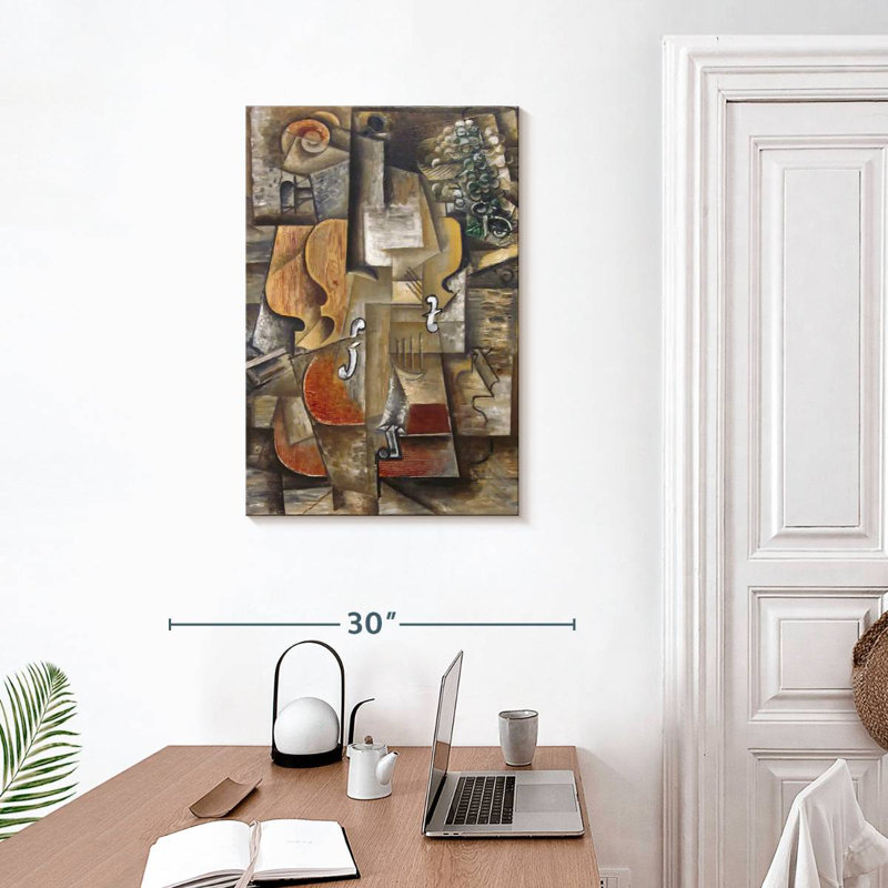 Avery Violin And Grapes, 30" H x 20" W