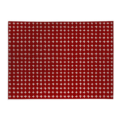 Tapis de cuisine à profil bas Check