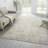 Melby Ivory/Stone Blue Contemporary Abstract Indoor Area Rug-1410699189