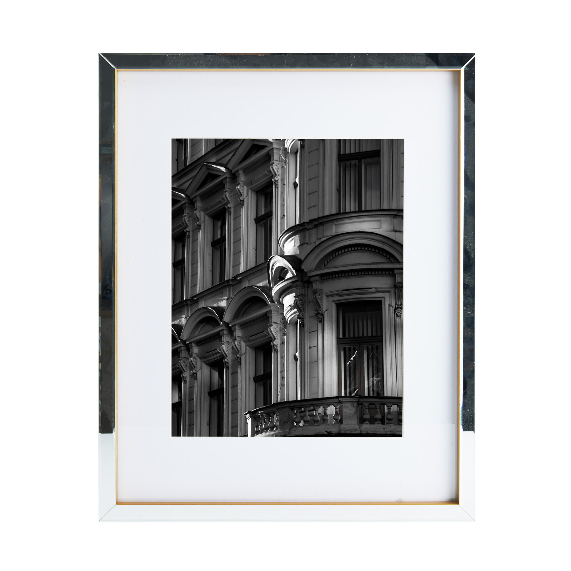 Mikasa 17 X 21 In Mirror Easel Frame For 11X14 In Photo Gold Wayfair   Mikasa 17 X 21 In Mirror Easel Frame For 11x14 In Photo Gold 