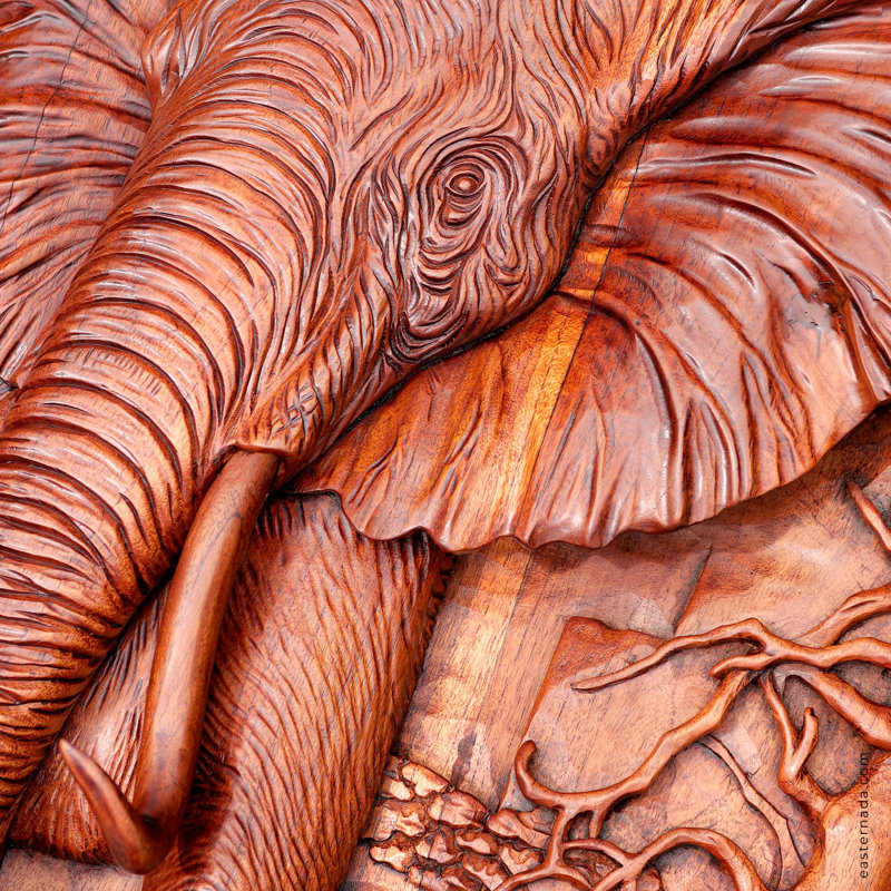 Handmade Wall Decor on Solid Wood
