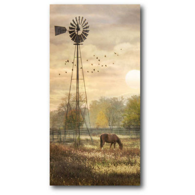 " Sunrise On The Prairie "