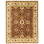 High-Quality Hand-Knotted Red And Ivory Area Rug
