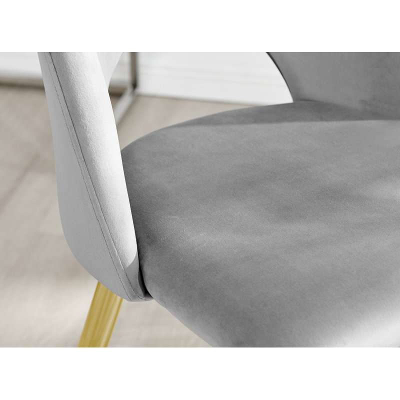 Scottsmoor 6 - Person Dining Set, Grey/Gold