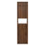 Armoire de rangement haute et étroite, bibliothèque autoportante en bois avec portes et tiroir