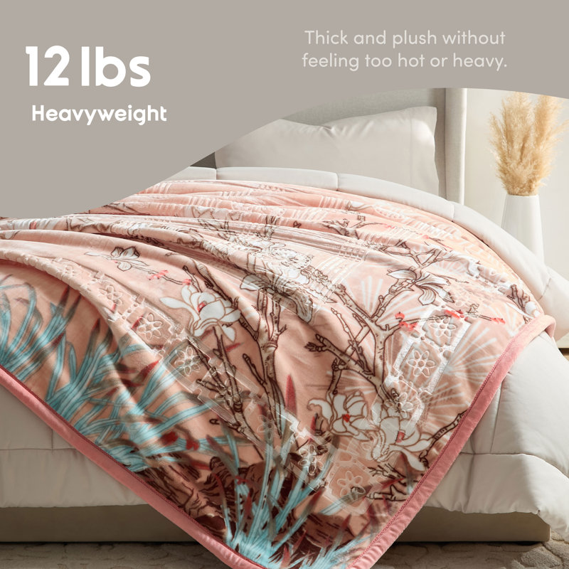 Couverture en peluche Nestl, Très grand, Rose