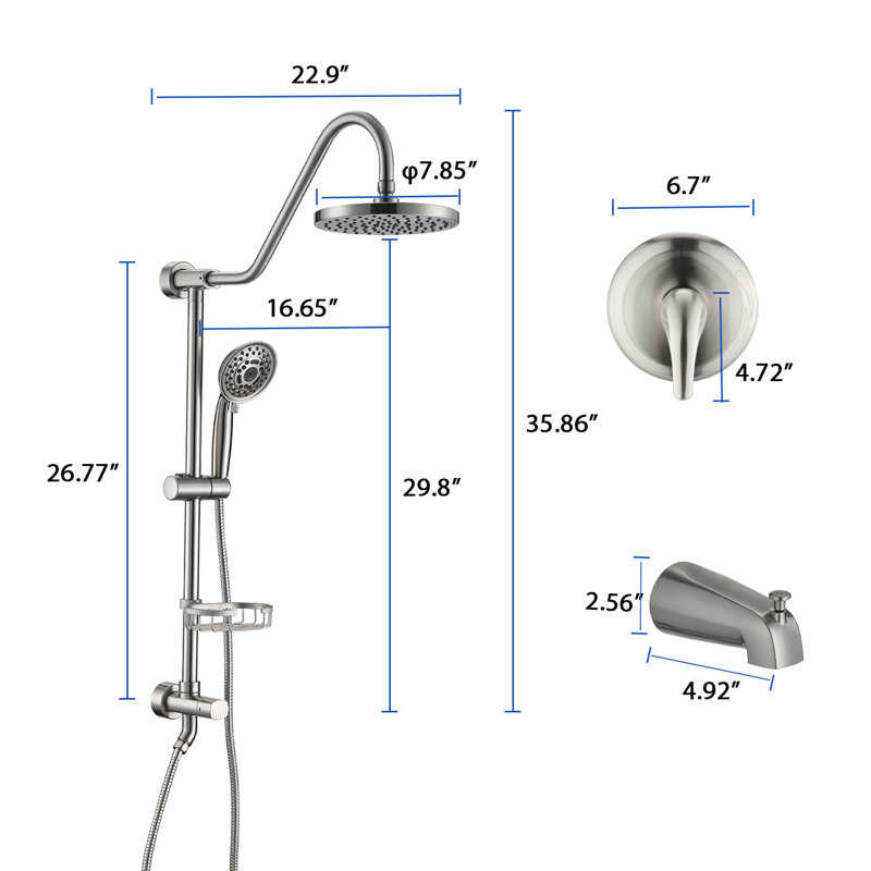Système de douche complet